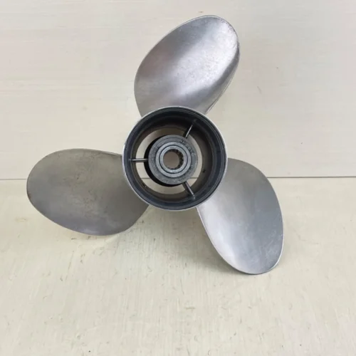 Honda 14 1/4 x 19P Stainless Steel Prop – 3 Blade OEM 58233-ZY3-B19H