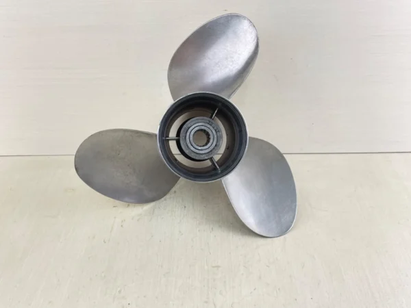 Honda 14 1/4 x 19P Stainless Steel Prop – 3 Blade OEM 58233-ZY3-B19H