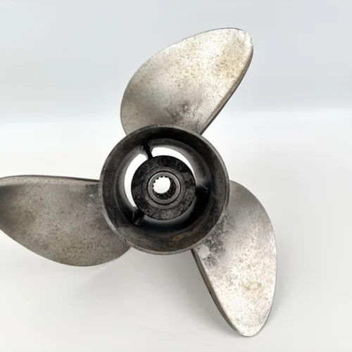 OMC SST 14 3/4 x 19 LH Stainless Prop – 0176618, 15 Spline