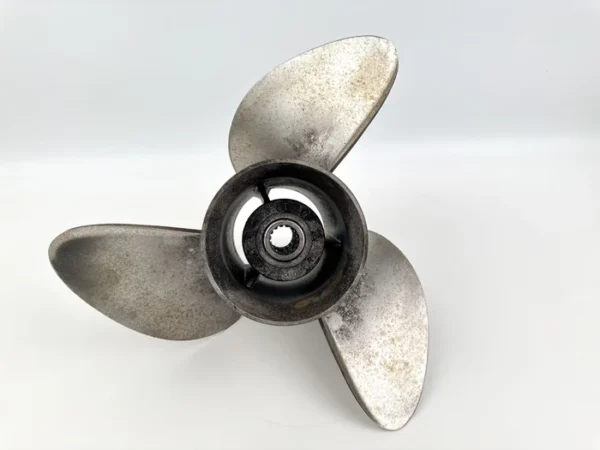 OMC SST 14 3/4 x 19 LH Stainless Prop – 0176618, 15 Spline