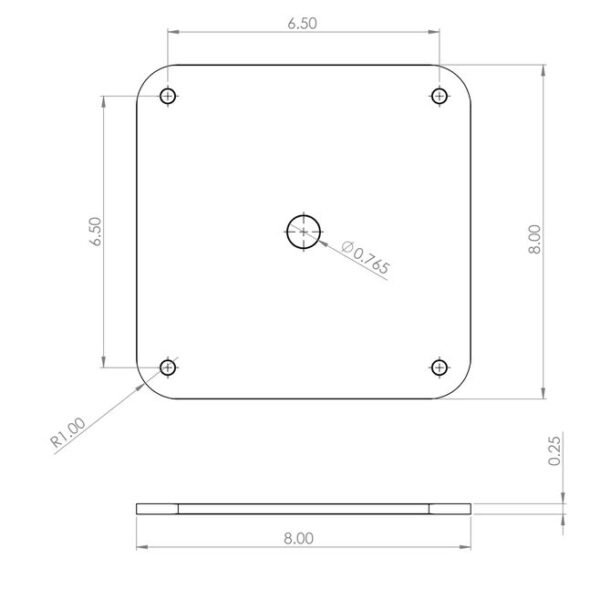 SEA SWIVEL Swiveling Trolling Motor Bracket
