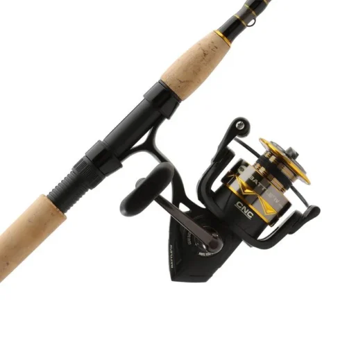 PENN Battle IV Spinning Combo – Saltwater Rod & Reel (5 Sizes)